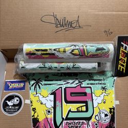 BMX    NUMBER PLATE AND PAD SET