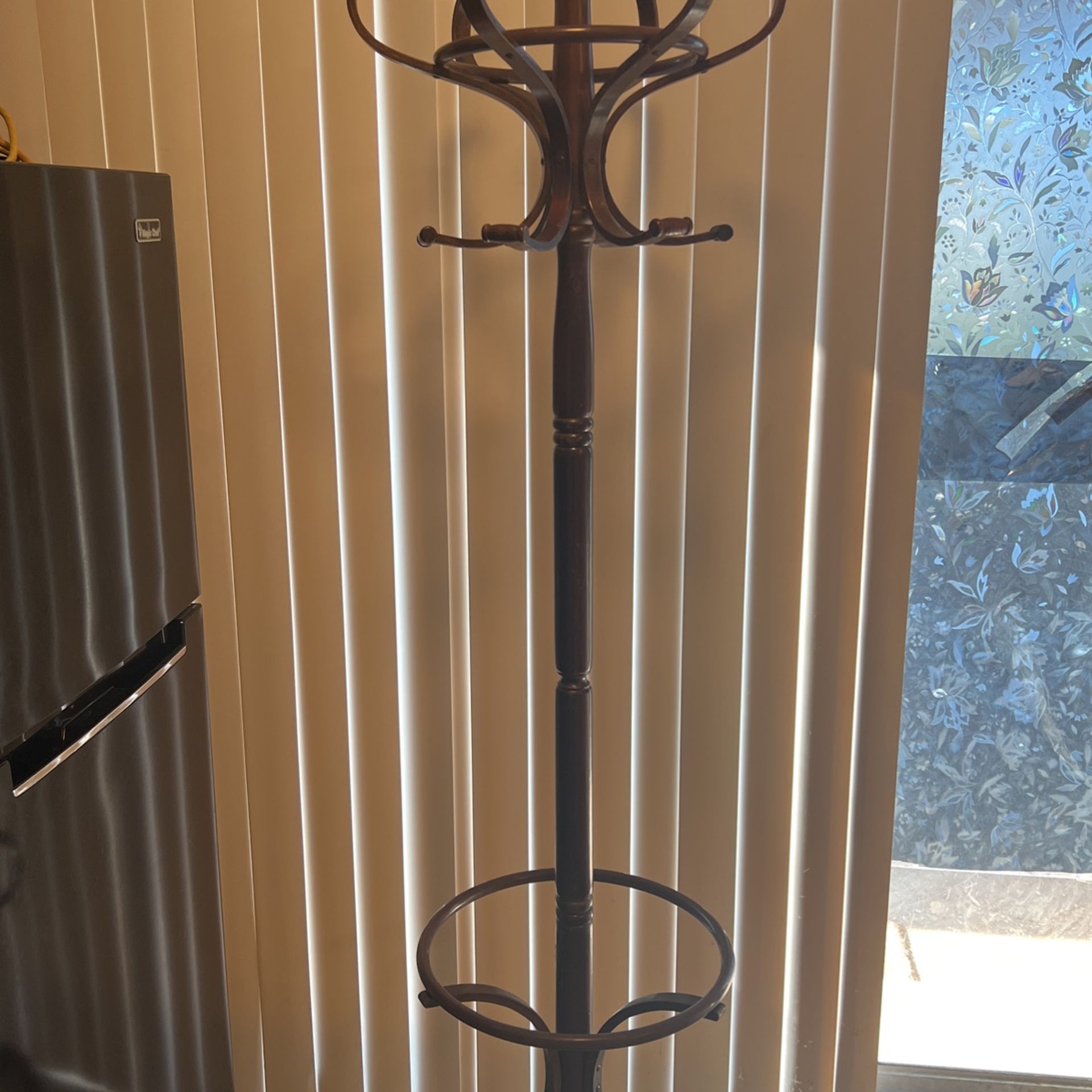 Vintage Bent Wood Coat Rack