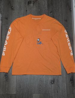 Chrome Hearts Long Sleeve Pocket Tee Orange