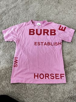 Pink Burberry M Shirt