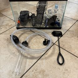 FULL Fish Tank Set Up!