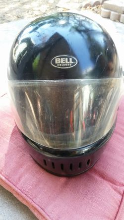Vintage Bell motorcycle helmet