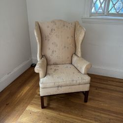 High Back Upholstered Chair
