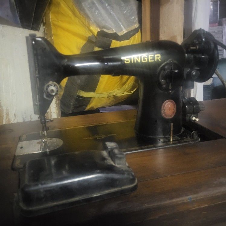 Very Old Singer Sewing Machine
