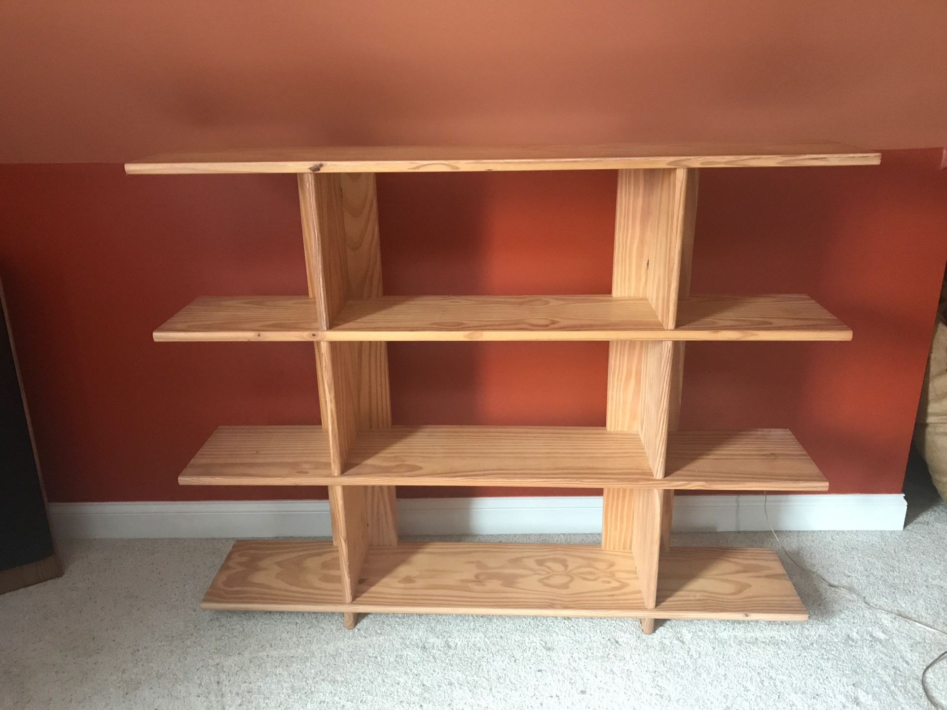 Solid Wood Bookcase/Shelf