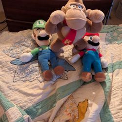 Plush Vintage Super Mario Bros Collection 