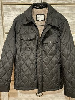 Cole Haan quilted insulated field jacket.