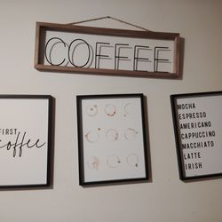 Kitchen Wall and table decor