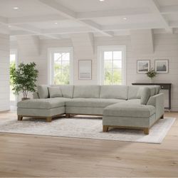 Thomasville Tavish Fabric Sectional with Storage $1199.99