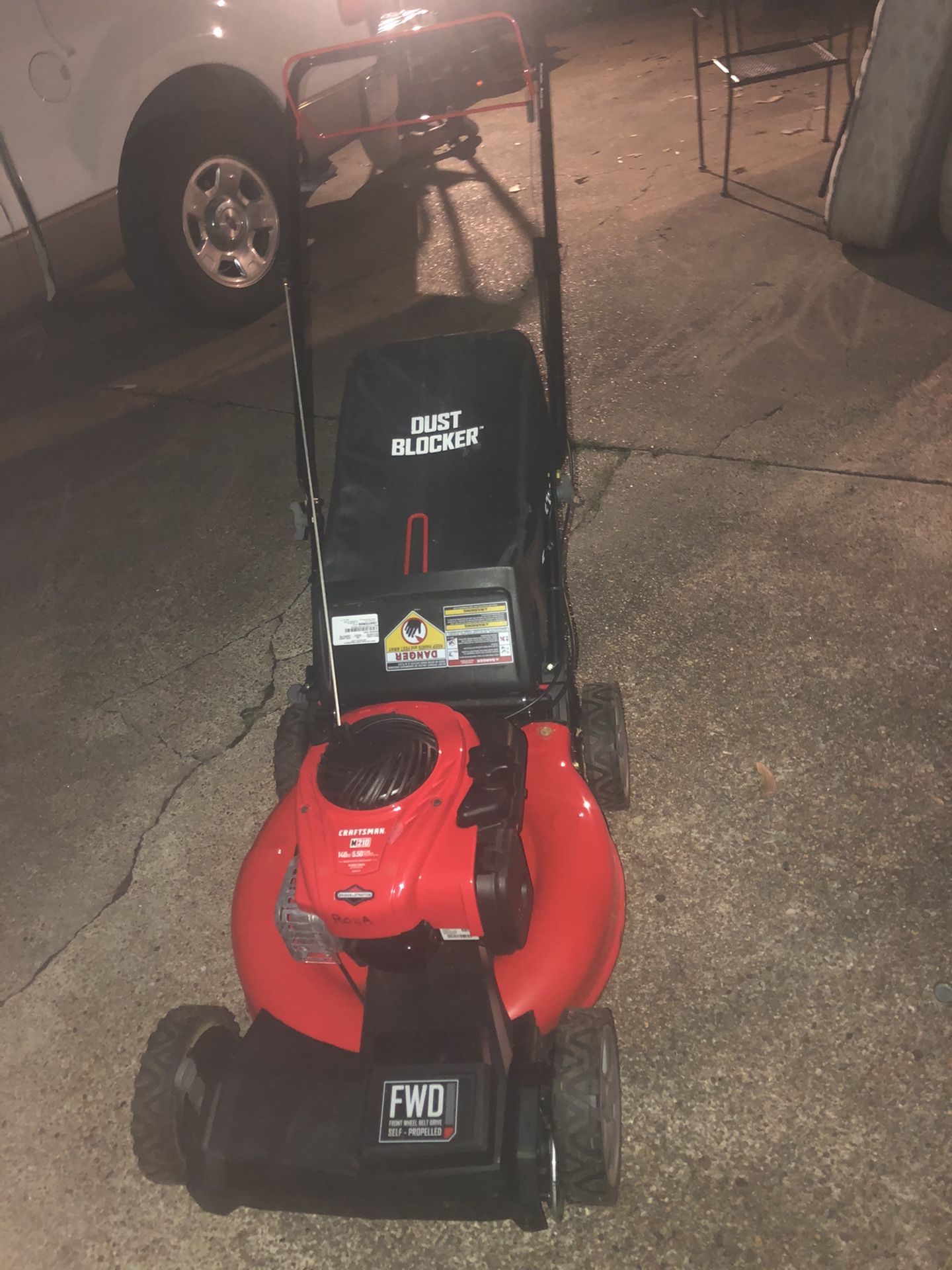 CRAFTSMAN M210 140-cc 21-in Self-propelled Gas Lawn Mower