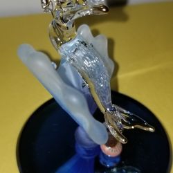 Glass Baron - Mermade Glass Blown Figurine With 22k Gold Trim