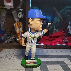 The rancho cucamonga quakes tim salmon bobblehead on 8/15/2003 Stadium Giveaway