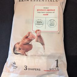 Huggies Skin Essentials DIAPERS *Size 1 Upto 14 pounds*
