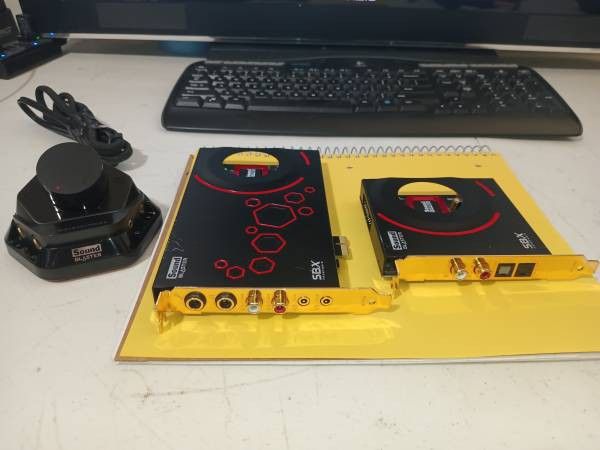 Sound Blaster ZxR Audiophile Sound Card/Headphone Amp/Desktop audio