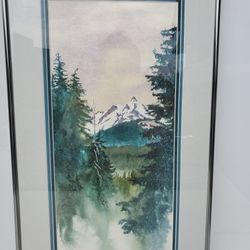 Dale Kurtz Original Framed Watercolor