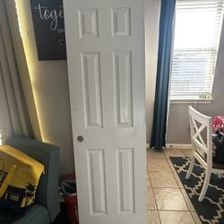 6 Panel Interior Door 80x24 