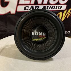 New 15” Kong Audio 6000w Max Power Neodymium Car Audio Subwoofer 