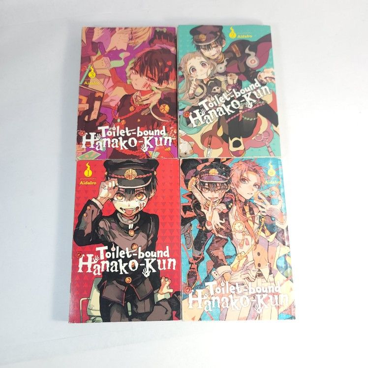 Toilet Bound Hanako Kun 4 Books Manga Anime
