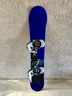 Salomon PM-153 Daniel Franck Snowboard With Burton Bindings