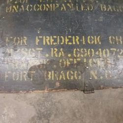 Fort Brag Military Army Box 