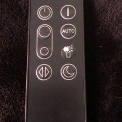 Remote Control Compatible for Dyson TP04 & DP04 Pure Cool Purifying Fan, Part 969154-02 Replacement Controller (Black,with Magnets and Batteries)