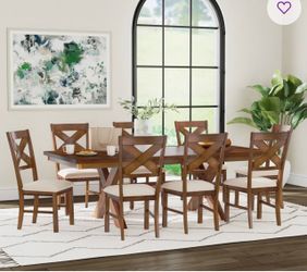 8piece dining table