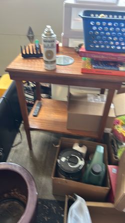 Mid century side table