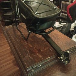 Bike Rack With Bag Custom Nice Hardly Used