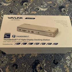 Wavlink Thunderbolt 4 Triple Display Docking Station, WL-UTD45