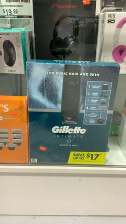 Gillette Intimate Pubic Hair Trimmer Kit $70