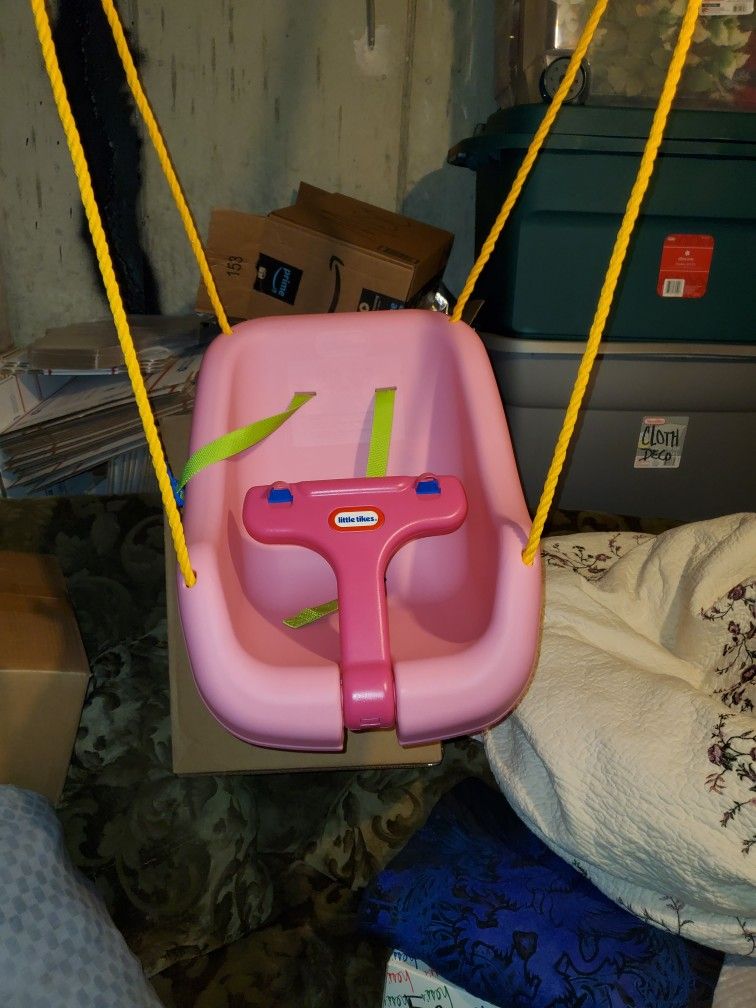 Little Tikes Baby Swing Only Used Indoors
