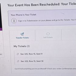 2 Rammstein Tickets $200