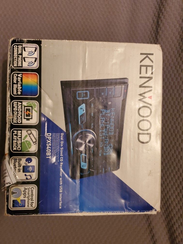 KENWOOD DPX540BT CAR RADIO