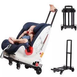 Car Seat Stroller,Go Carts for Kids,Car Seat Carrier for Airport with Wheels and Compact Fold,Car Seat Travel Cart