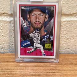 Clayton Kersh Topps Baseball Card