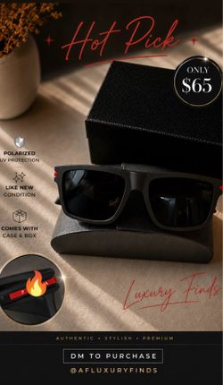 Men’s Black Sunglasses