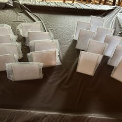 18 Pack Acrylic Sign Holder 4x6 Gold Doubles Sided Picture Frame Clear Display Stand-Photos, Wedding