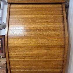 Old Oak Railroad Ticket Cabinet With Key-railroad Collectors 