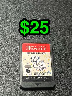 Nintendo Switch Game - Just Dance 2019 - UBISOFT Tested + Working Cartridge