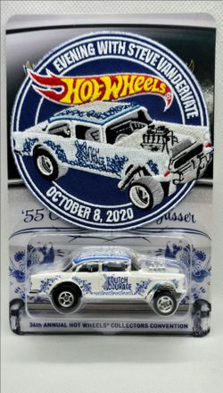 Hot Wheels Convention 55 Bel Air Gasser with Patch