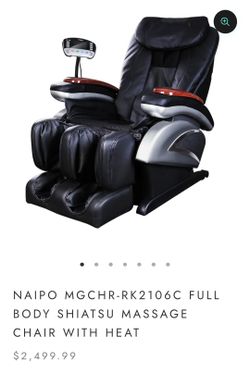 Full Body Massage Chair Zero Gravity Shiatsu Chair Recliner