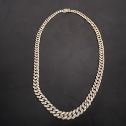 Cuban Link Chain With Cubic zirconia