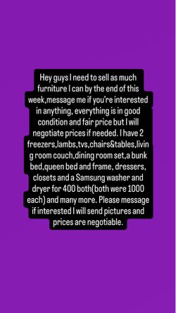 Moving out sale please message if interested|fair prices