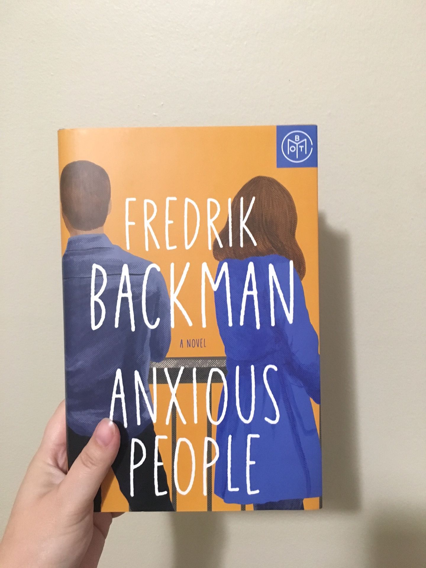 Anxious People by Fredrik Backman book