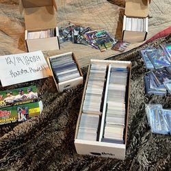 500+ Baseball/Football Cards