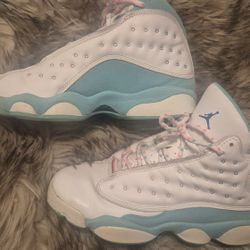 JORDAN 13 AURA GREEN 7Y