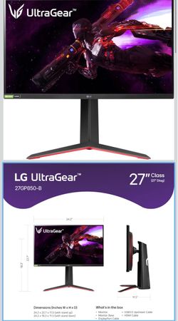 LG Gaming Monitor 27 in