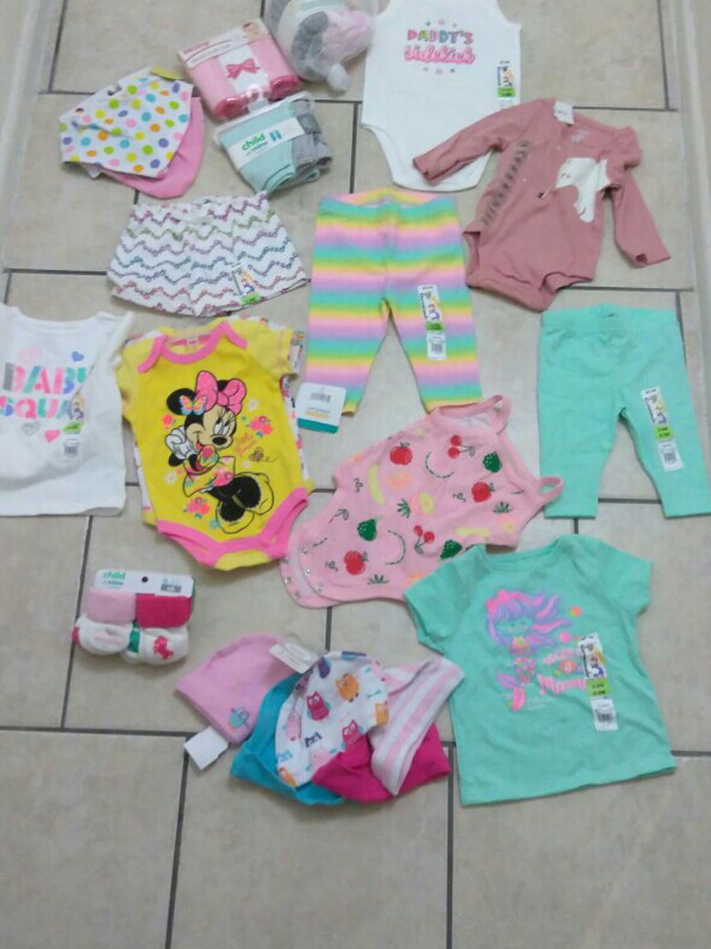 Baby Clothes (Girl) New