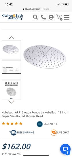 Chrome Shower Head