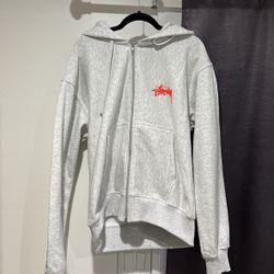 Stussy Grey zip up